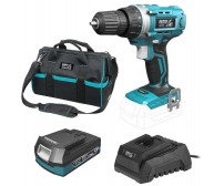 Surubelnita cu acumulator 2Ah Dedra SAS + ALL 18V Plus geanta scule Surubelnita cu acumulator 2Ah Dedra SAS + ALL 18V Plus geanta scule